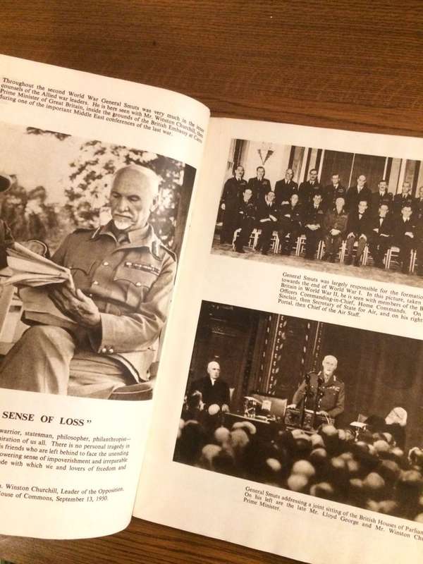 Salute to a Great South African - JAN SMUTS (October 1950)