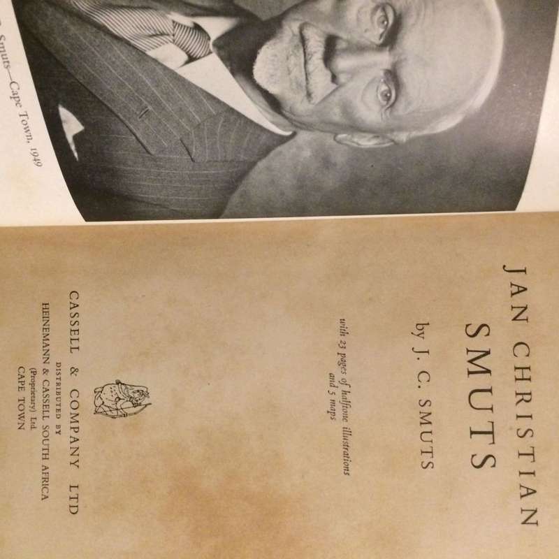Jan Christian Smuts - JC Smuts (1952 1st Edition HARDCOVER)