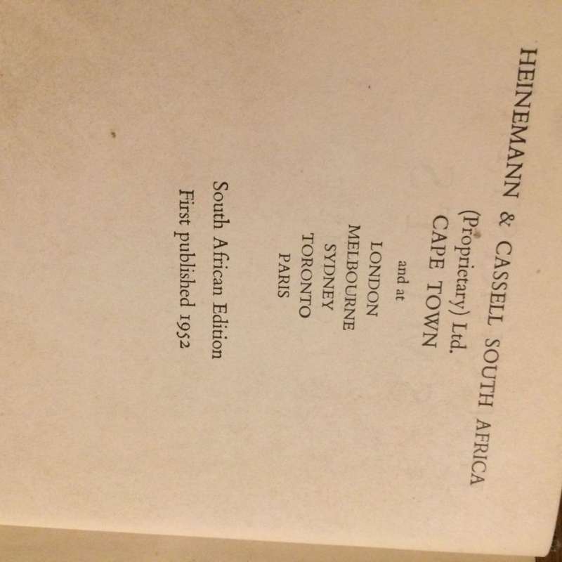 Jan Christian Smuts - JC Smuts (1952 1st Edition HARDCOVER)