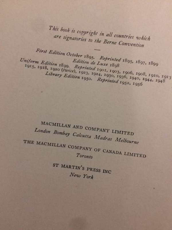The Second Jungle Book - Rudyard Kipling (1956 HARDCOVER with Dust Jacket)
