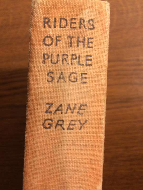 Riders of the Purple Sage - Zane Grey (1949 HARDCOVER 1st Edition)