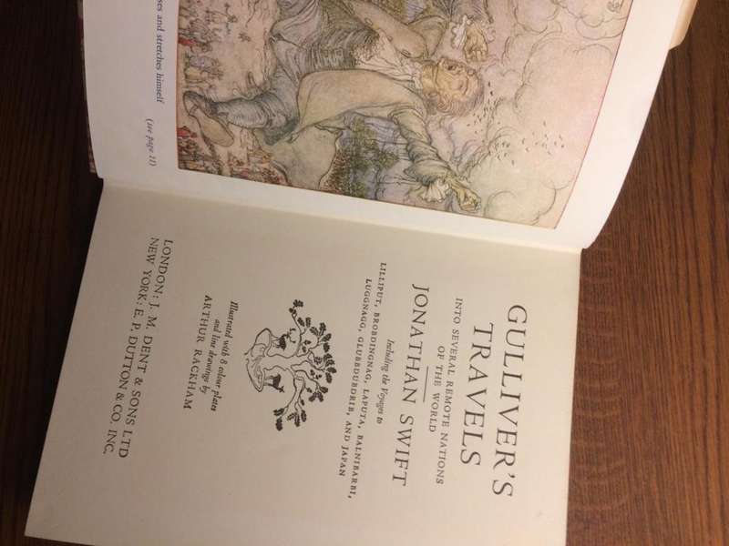 Gulliver`s Travels - Jonathan Swift (1956 HARDCOVER)