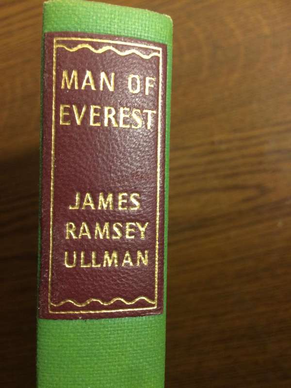 Man of Everest: The Autobiography of TENZING - James Ramsey Ullman (1956 Hardcover)