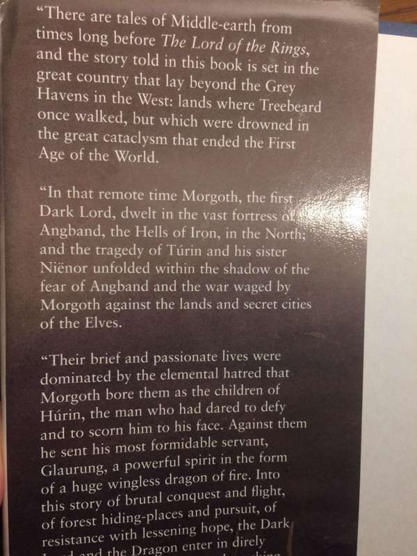 The Children of Hurin - JRR Tolkien (1st Edition Hardcover)