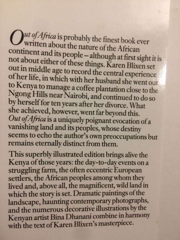 Out of Africa - Karen Blixen (Illustrated Hardcover Edition)