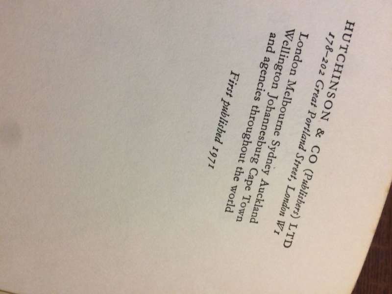 The Royal W Hore: Barbara Villiers, Countess of Castlemaine - Allen Andrews (1971 1st Edition)