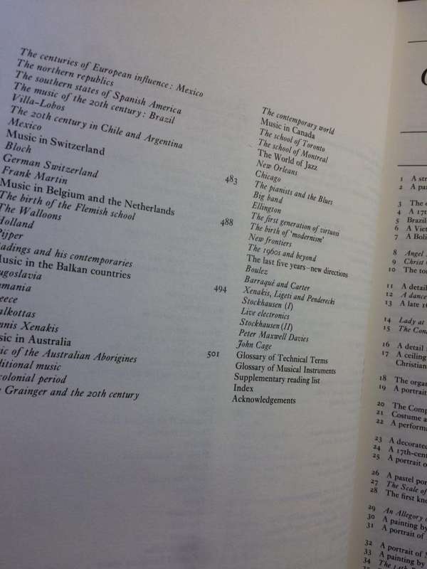 Larousse Encyclopedia of Music - Geoffrey Hindley 1983 EX