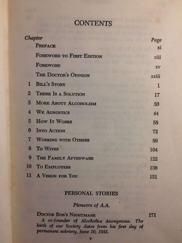 Alcoholics Anonymous (Big Book) | Second Edition (1964 HARDCOVER)