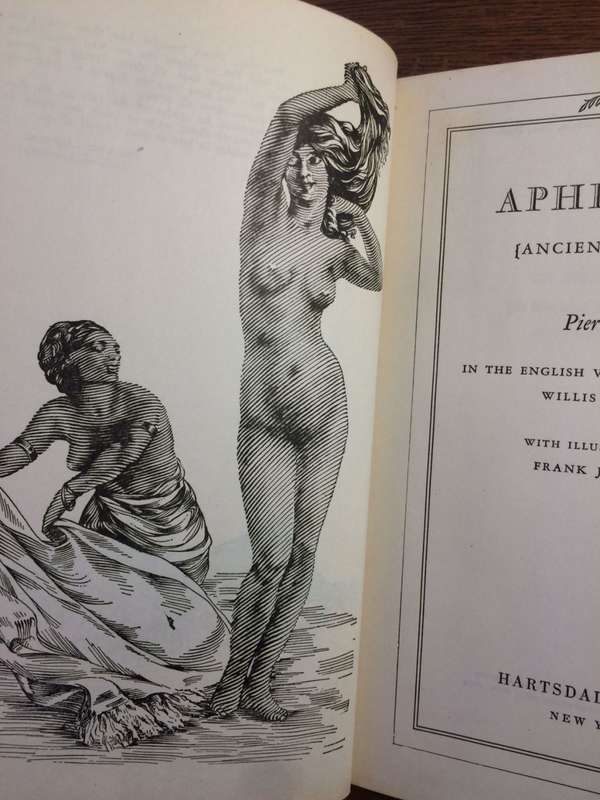 Aphrodite (Ancient Manners) - Pierre Louys (1932 1st Edition HARDCOVER)