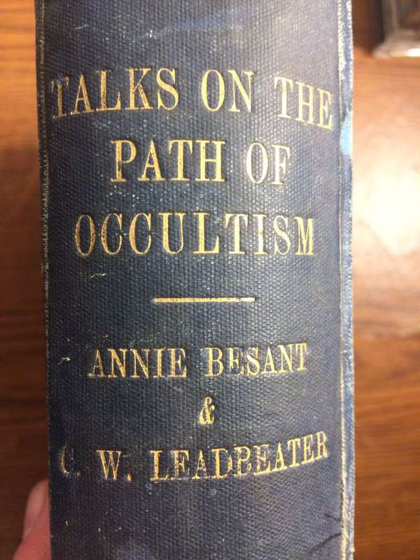 Talks on the Path of Occultism - Annie Besant & CW Leadbeater (1926 1st Edition HARDCOVER)