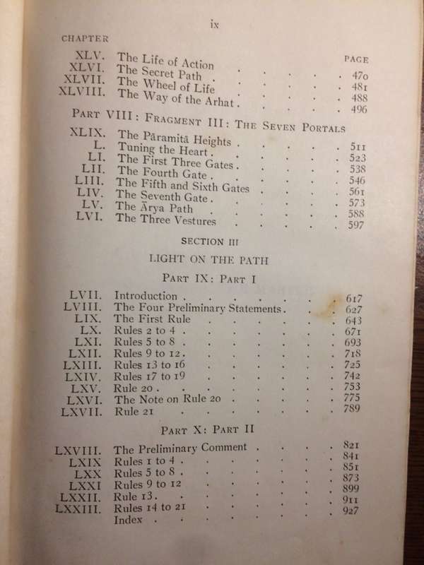 Talks on the Path of Occultism - Annie Besant & CW Leadbeater (1926 1st Edition HARDCOVER)
