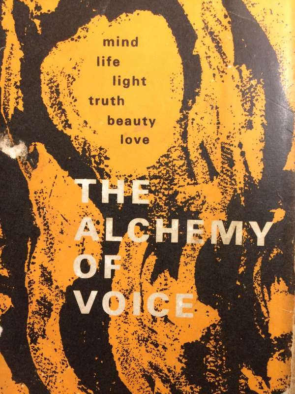 The Alchemy of Voice - E Herbert-Caesari (1965 1st Edition HARDCOVER RARE)