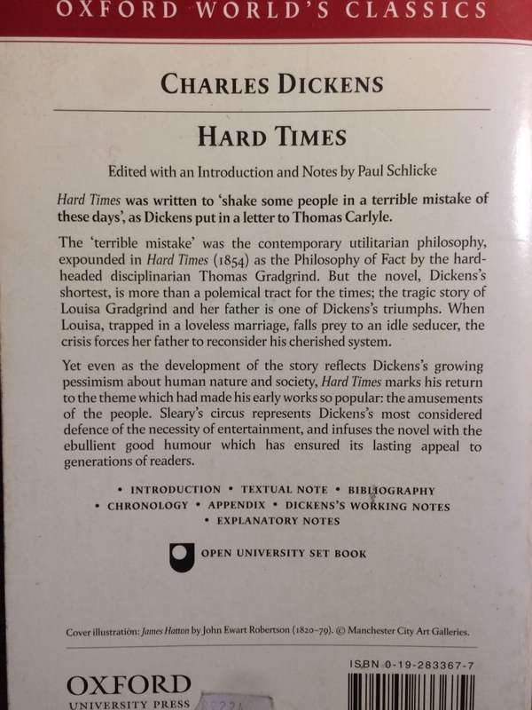 Hard Times - Charles Dickens