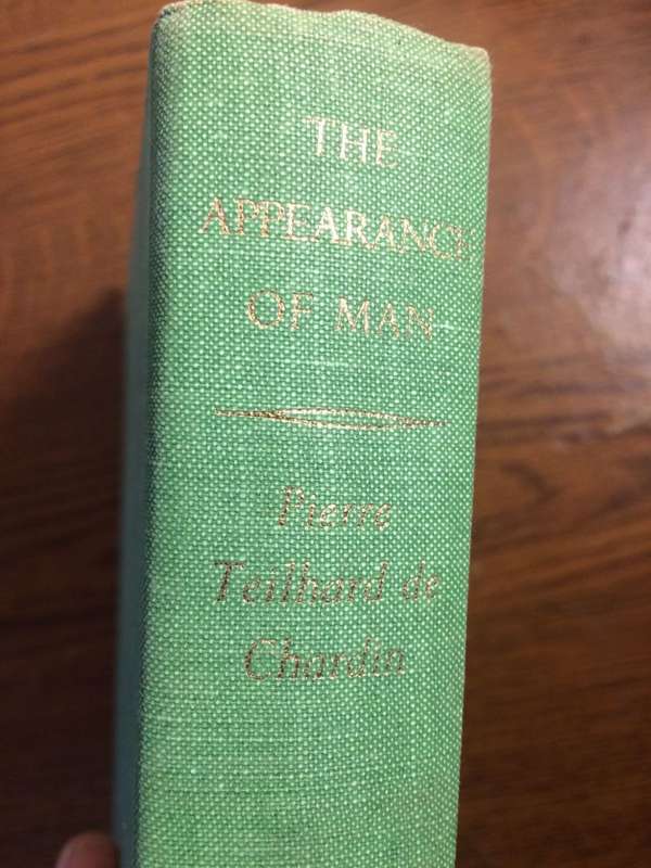 The Appearance of Man - Pierre Teilhard De Chardin (1965 1st Edition Hardcover)