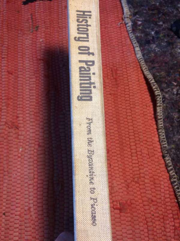 History of Painting: From the Byzantine to Picasso (1960 1st Edition Hardcover)