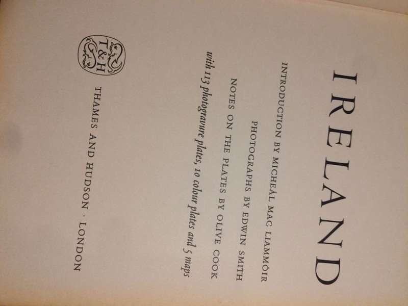 Ireland - Michael Mac Liammoir & Edwin Smith (1966 1st Edition Hardcover)