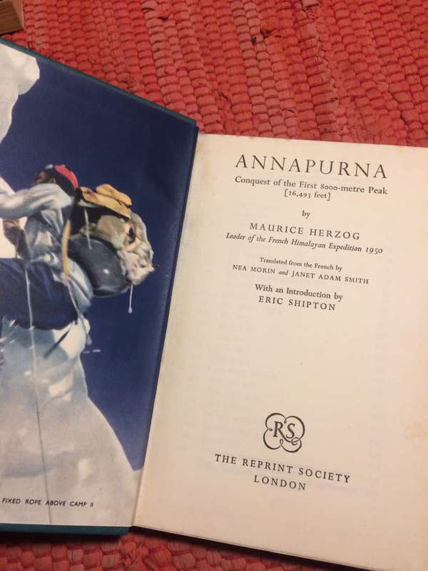 Annapurna - Maurice Hertzog (1954 Hardcover)
