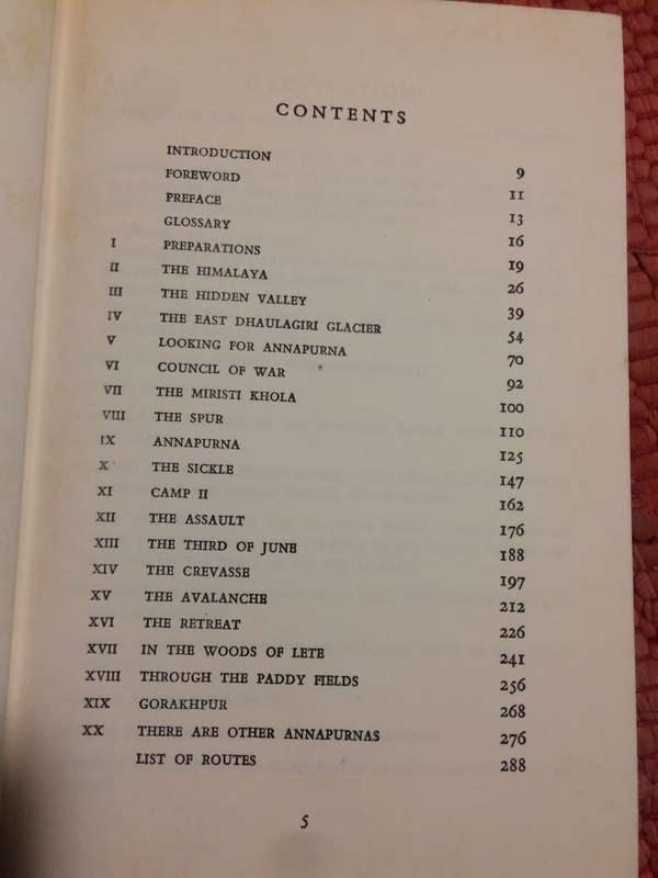 Annapurna - Maurice Hertzog (1954 Hardcover)