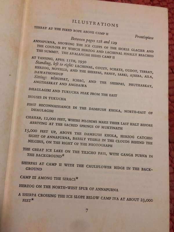 Annapurna - Maurice Hertzog (1954 Hardcover)