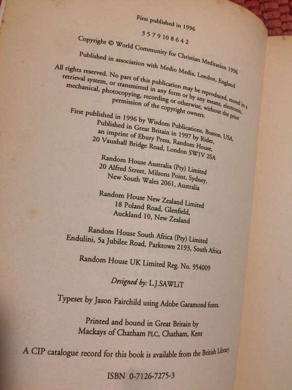 The Good Heart - The Dalai Lama (1996 1st Edition)