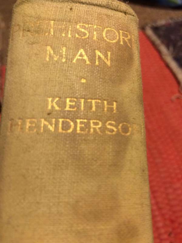 Prehistoric Man - Keith Henderson (1927 1st Edition HARDCOVER)