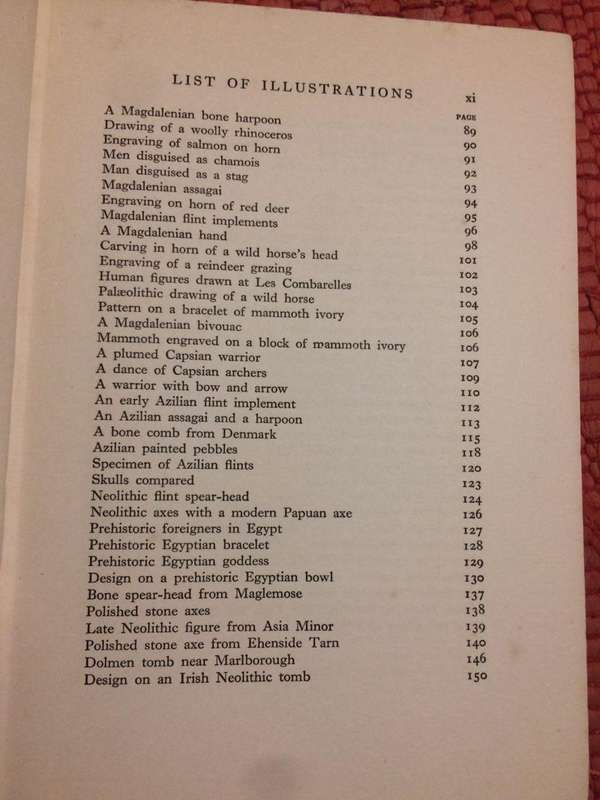 Prehistoric Man - Keith Henderson (1927 1st Edition HARDCOVER)