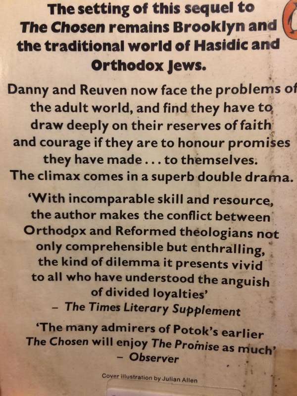 The Promise - Chaim Potok