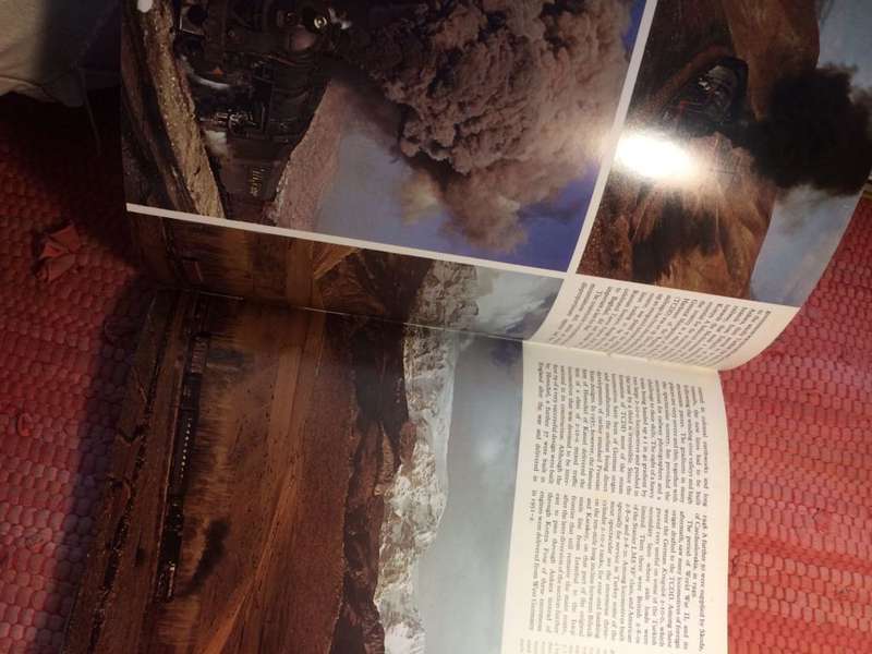 Pictorial History of Trains - O.S. Nock (1976 1st edition Hardcover with Full Colour Throughout)
