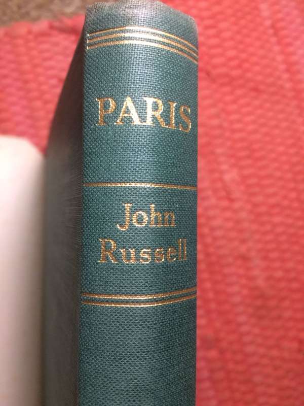 Paris - John Russell (1960 1st Edition HARDCOVER)