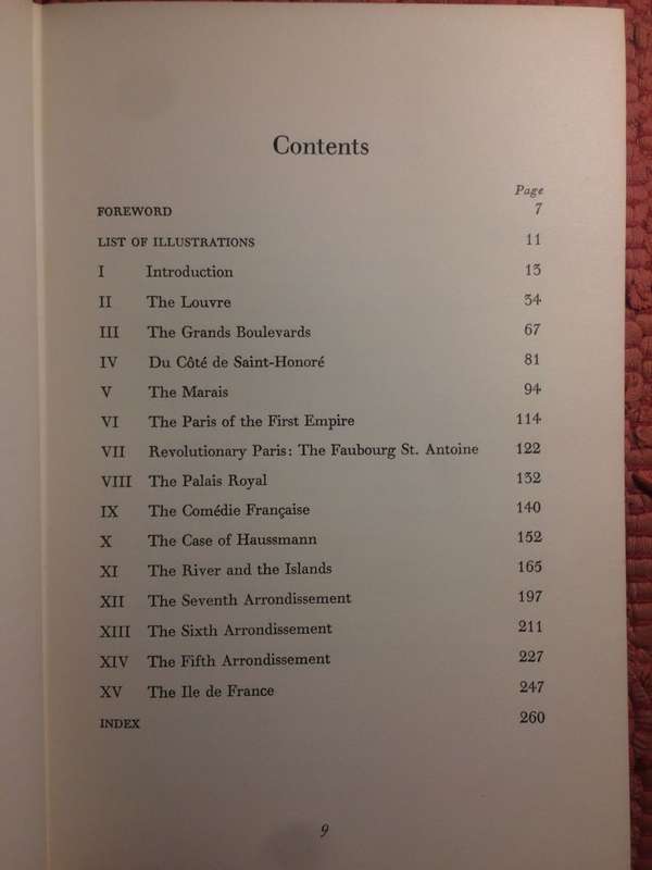 Paris - John Russell (1960 1st Edition HARDCOVER)