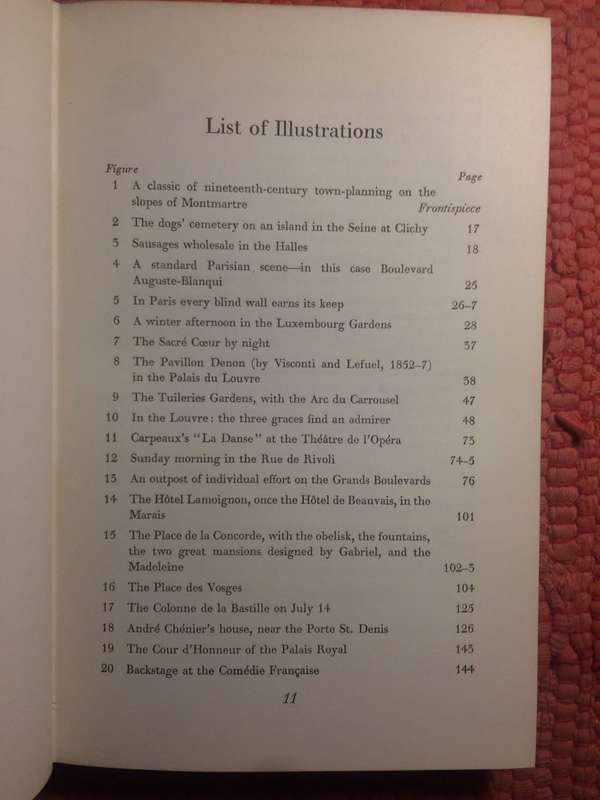 Paris - John Russell (1960 1st Edition HARDCOVER)