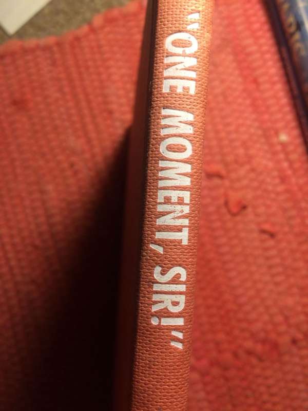 "One Moment, Sir!": Cartoons from The Saturday Evening Post (1952 1st Edition HARDCOVER)
