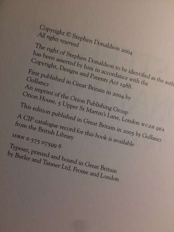 The Runes of the Earth: The Last Chronicles of Thomas Covenant - Stephen Donaldson