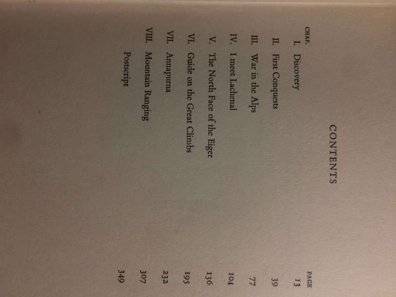 Conquistadors of the Useless: From the Alps to Annapurna and Beyond - Lionel Terry (1963 1st Ed)