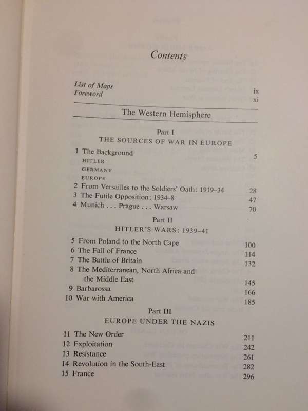 Total War: Causes & Courses of the Second World War - Peter Calvocoressi & Guy Wint (1972 1st Ed)