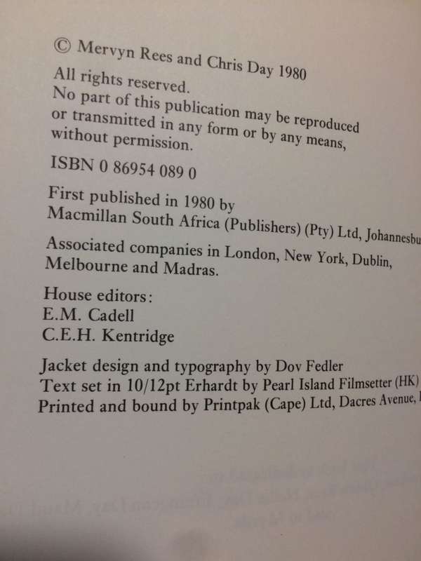 Muldergate: The Info Scandal (1980 1st Edition Hardcover)