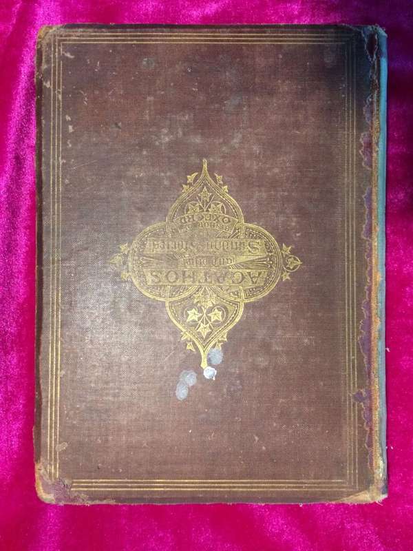 Agathos and Other Sunday Stories - Samuel Wilberforce (1865 Pressing RARE VINTAGE COLLECTIBLE)