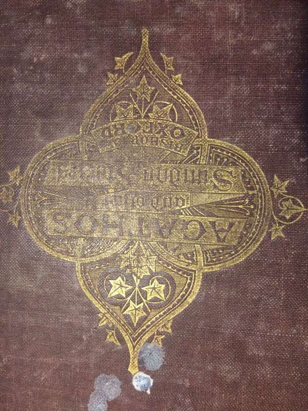 Agathos and Other Sunday Stories - Samuel Wilberforce (1865 Pressing RARE VINTAGE COLLECTIBLE)