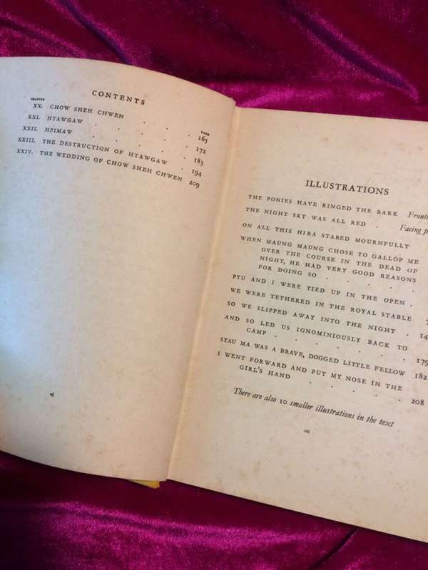 Khyberie In Burma: The Adventures Of A Mountain Pony - Major CM Enriquez (1950 Hardcover)