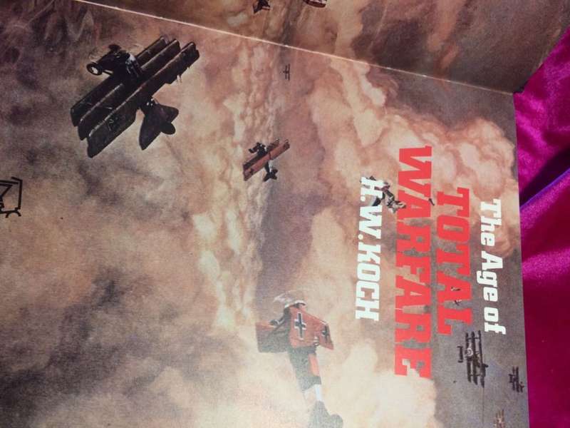 The Age of Total Warfare - H.W Koch (1983 1st Edition Large Hardcover)