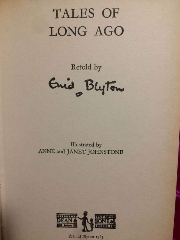 Tales Of Long Ago Told by Enid Blyton