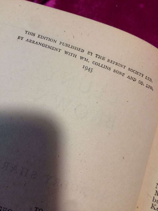Cluny Brown - Margery Sharp (1945 1st Edition Hardcover)
