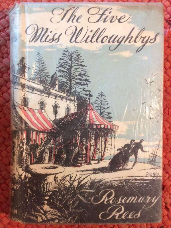 The Five Miss Willoughbys - Rosemary Rees (1955 1st Edition RARE HARDCOVER)