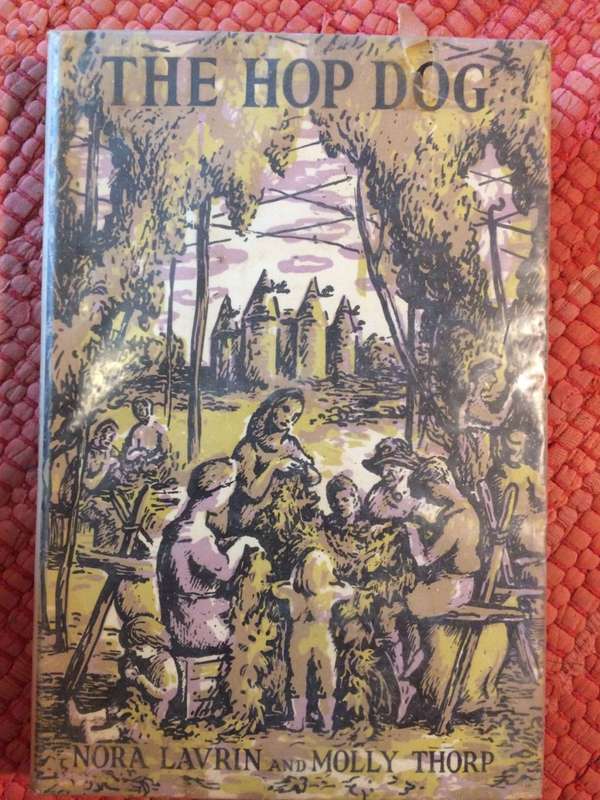 The Hop Dog - Nora Lavrin & Molly Thorp (1952 1st edition RARE HARDCOVER)