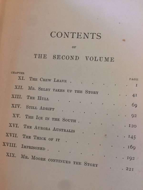 Heart of Oak: A Three Stranded Yarn Vol II - W Clark Russell (1895 1st Edition Hardcover)