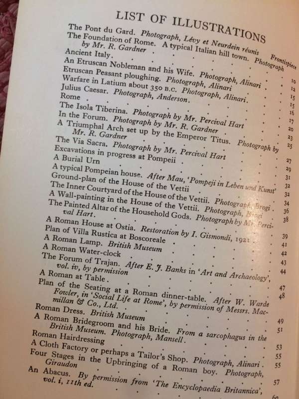 Everyday Life in Rome: In the Time of Caesar and Cicero - HA Treble & KM King (1967 Hardcover Ex)