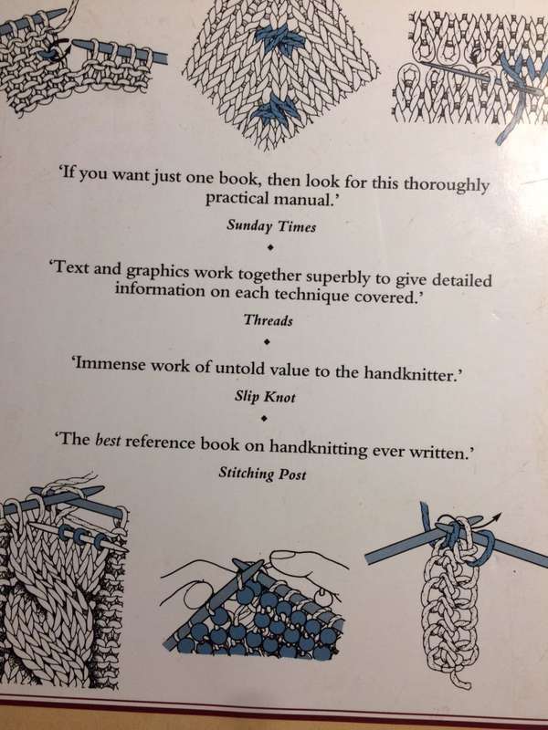 Handknitter's Handbook: A Comprehensive Guide to the Principles and Techniques - Montse Stanley EX