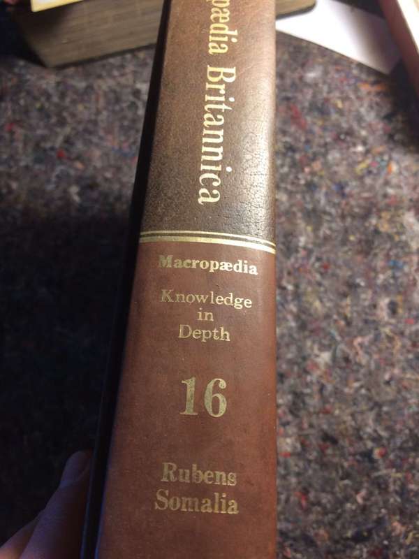 Encyclopaedia Brittanica: Volume 16 (Rubens - Somalia)