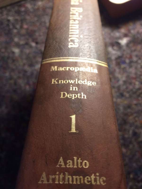 Encyclopaedia Brittanica: Volume 1 (Aalto - Arithmetic)