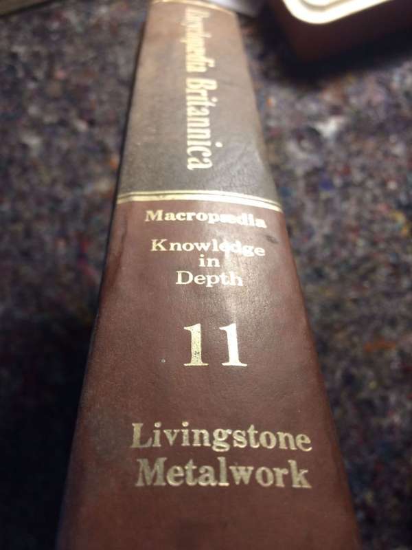 Encyclopaedia Brittanica: Volume 11 (Livingstone - Metalwork)